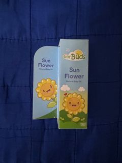 Tiny Buds Happy Days Natural Sunflower Baby Oil (50ml)