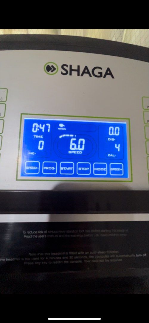 Treadmill second Shaga flamma ii fsx 0218T