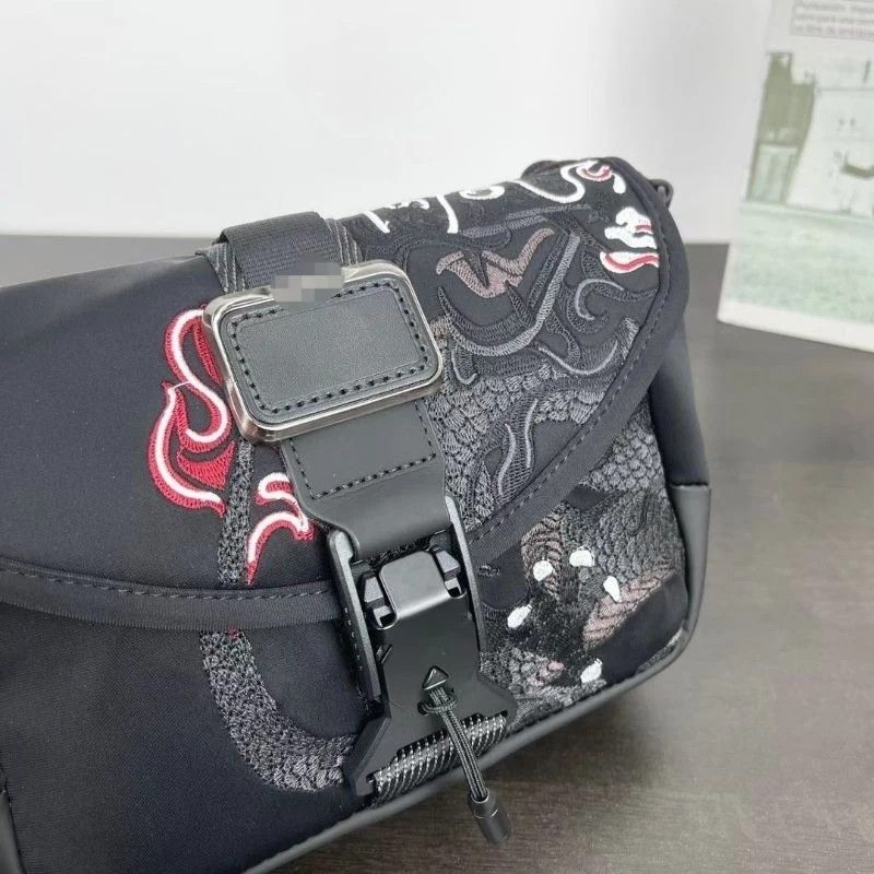 Tumi Limited Dragon Alpha Bravo Compass Crossbody Sling Bag For Men  Suitable For Gift
