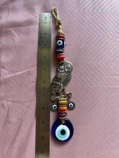 Turkish Evil Eye with Owl design