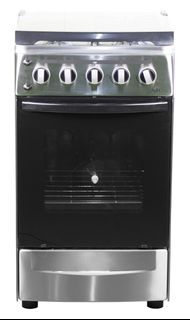 Union 40x50 cm Stainless Gas & Electric Range with Rotisserie & Tempered Glass Cover For Sale