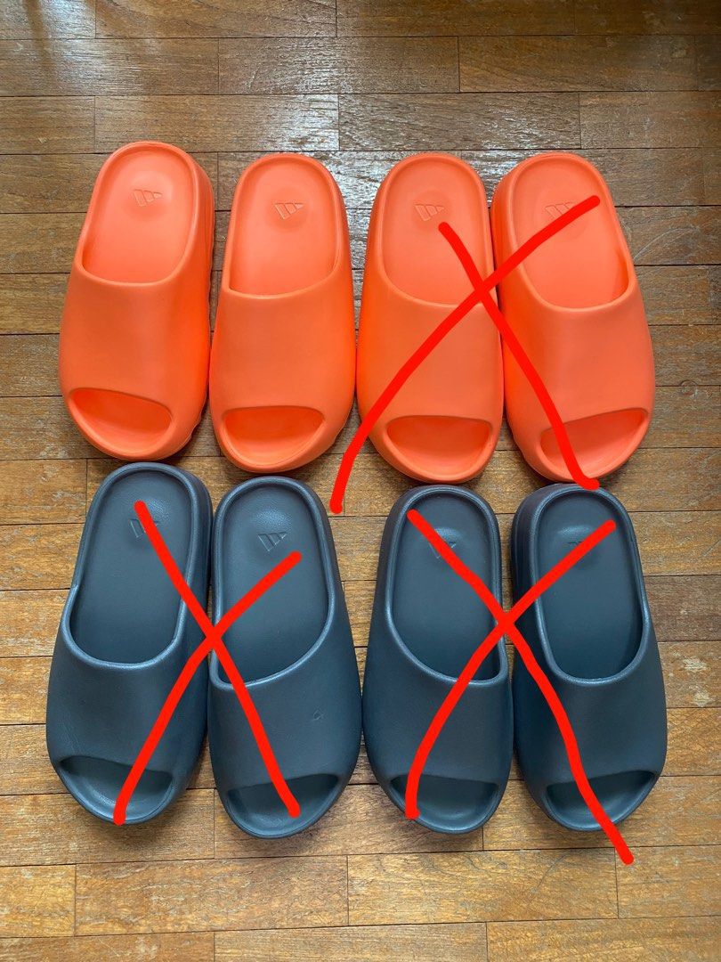 yeezy slides red