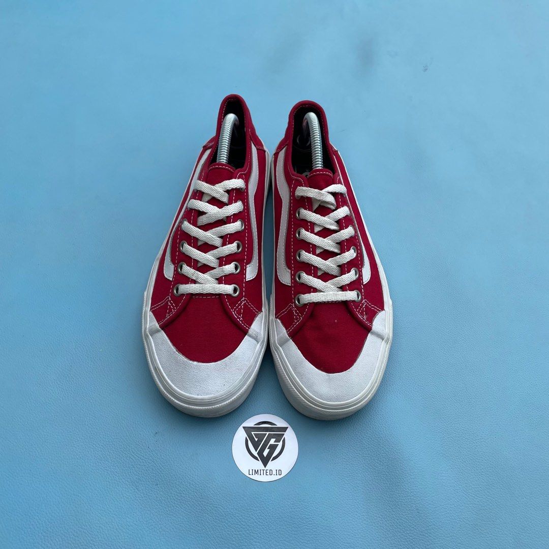 Vans exclusive red style 36 decon sf trainers sales