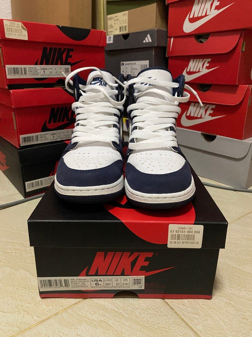 footlocker jordan 1 midnight navy