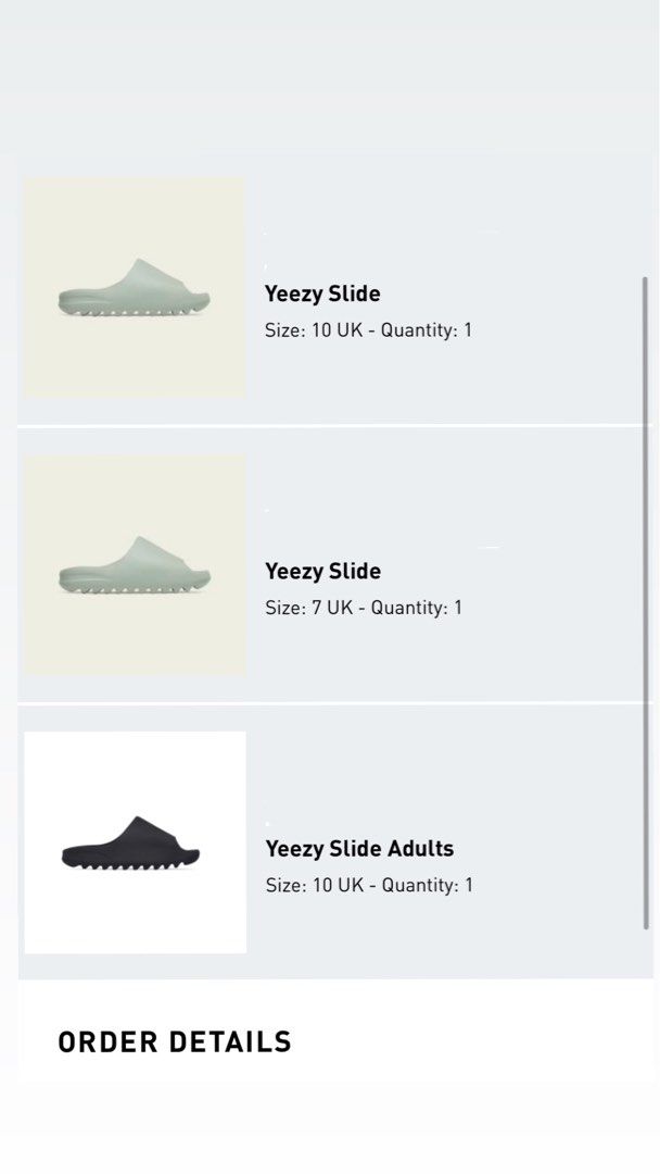 Yeezy quantity chart on sale