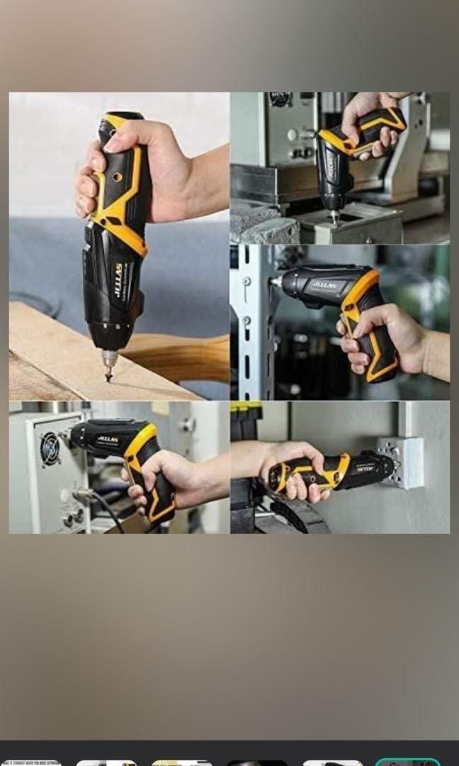 Jellas cordless screwdriver outlet