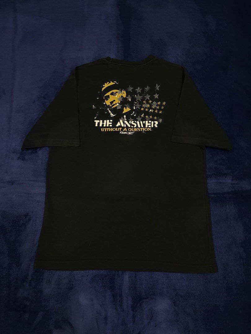 reebok question t shirt