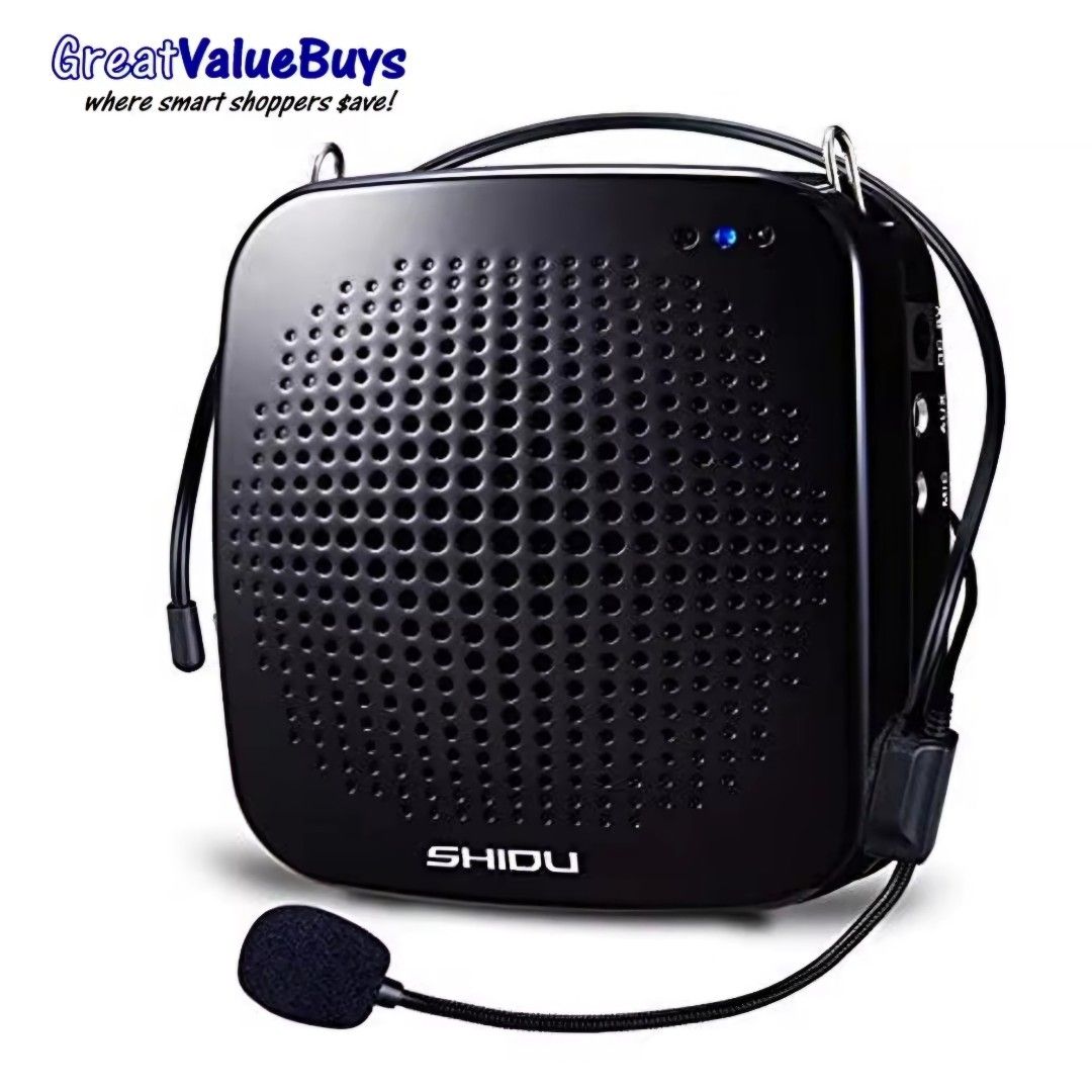 15watt Powerful Lightweight Wired Personal Portable Microphone Voice Amplifier PA System For Teachers, Speakers, Tour Guides, Promoters, Events63205306513922111
