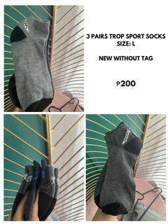 3 Pairs Trop Sport Socks