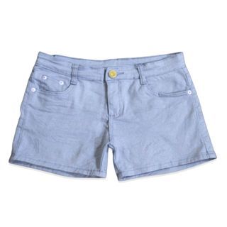 90's pastel blue low rise denim shorts y2k 2000's not levis h&m uniqlo