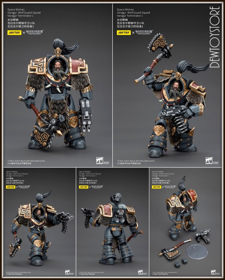 SF・ファンタジー・ホラー Joytoy Warhammer Space Wolves Squad Amazon.com: JOYTOY Warhammer 40k Space Wolves, Space Wolves
