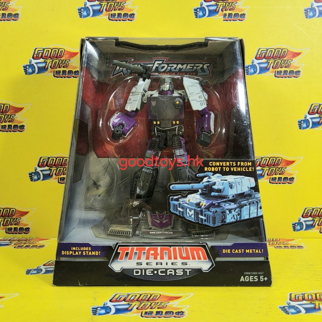 HASBRO TRANSFORMERS MORE THAN MEETS THE EYE TITANIUM SERIES DIE.CAST MEGATRON Carousell