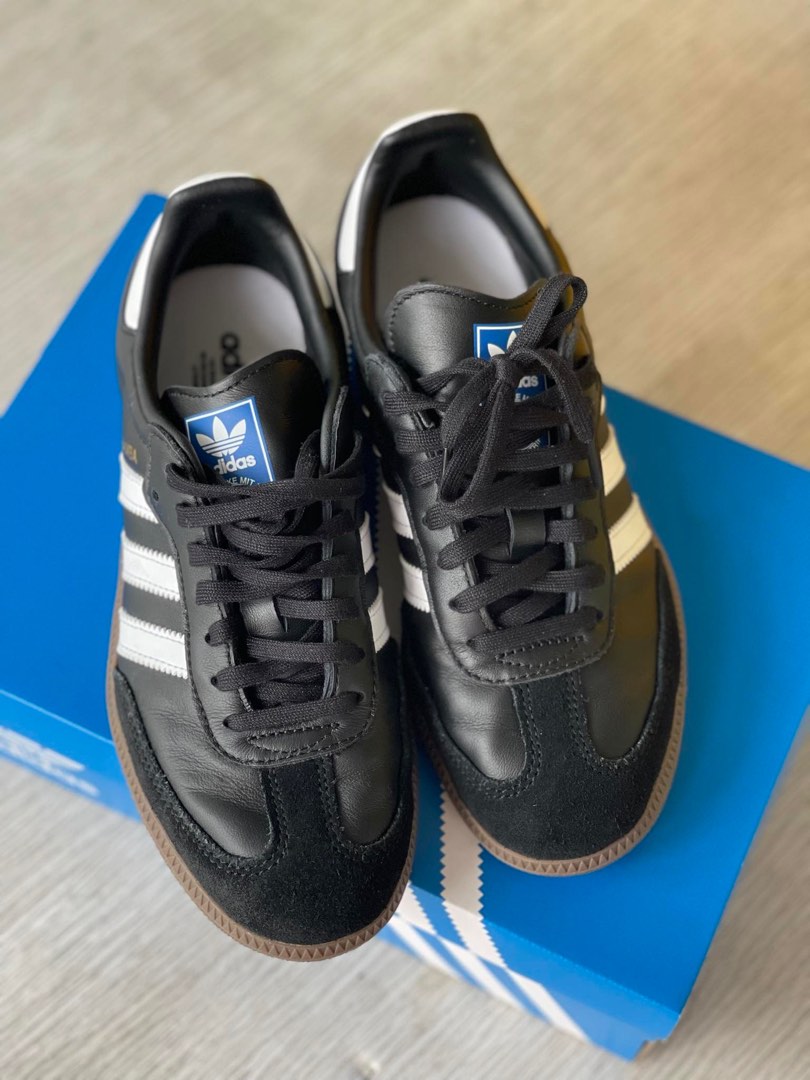 Samba B Adidas Samba, Women's Fashion, Footwear, Sneakers on Carousell
