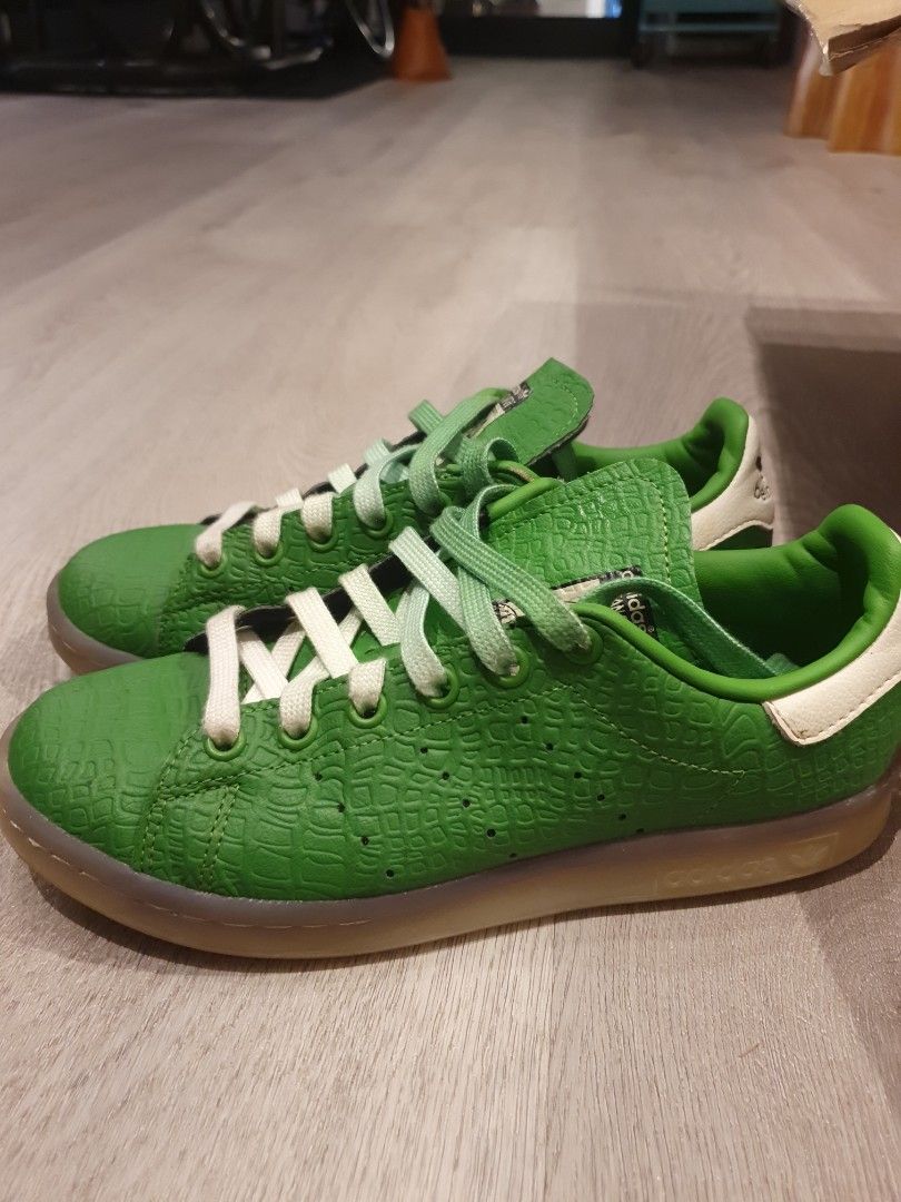 Adidas Stan Smith It s not easy being Green limited edition Women s Fashion Footwear Sneakers on Carousell