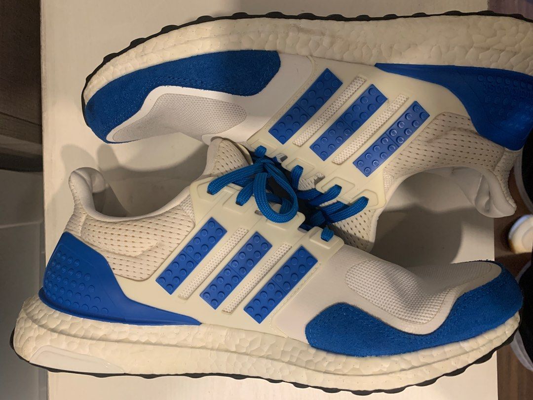Adidas Ultraboost Lego Edition (Blue) (Category: Sneakers) located in Taguig. Submitted by mid20springcleaners (Listing ID 1308007138, Image 3). Description: Adidas Ultraboost Blue Lego Special Lego Edition! ✅ Size US 10 Mens ✅ Great condition, barely used - no issues ✅ Great pair to add to your collection .