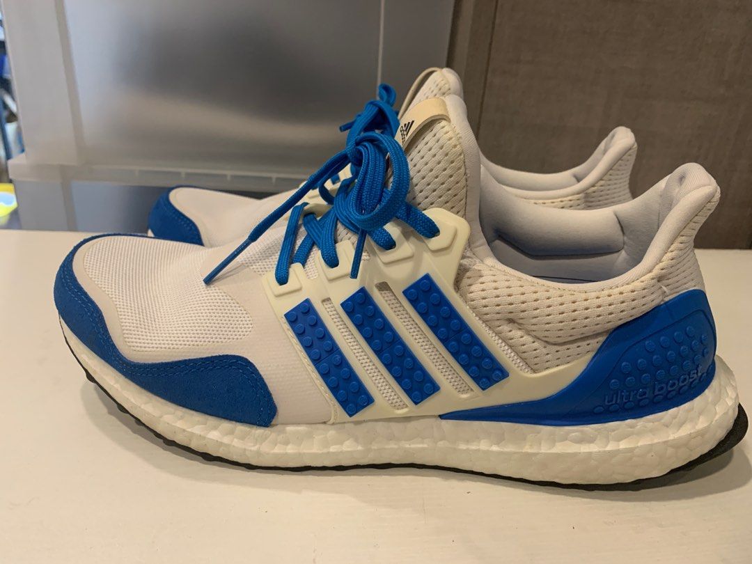 Adidas Ultraboost Lego Edition (Blue) (Category: Sneakers) located in Taguig. Submitted by mid20springcleaners (Listing ID 1308007138, Image 2). Description: Adidas Ultraboost Blue Lego Special Lego Edition! ✅ Size US 10 Mens ✅ Great condition, barely used - no issues ✅ Great pair to add to your collection .