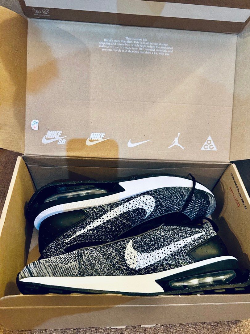 Air Max Flyknit Racer Oreo (Category: Sneakers) located in Alfonso. Submitted by switch23blade (Listing ID 1308046359, Image 1). Description: Brand new Air Max Flyknit Racer Oreo colorway Size: 9.5 US 100% authentic Money back guarantee if proven fake ;) Shipping arrangement by buyer Rfs: Decluttering , bawas sa shoe rack 😂 Happy viewing!.