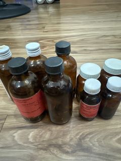 Amber Bottles (assorted sizes)