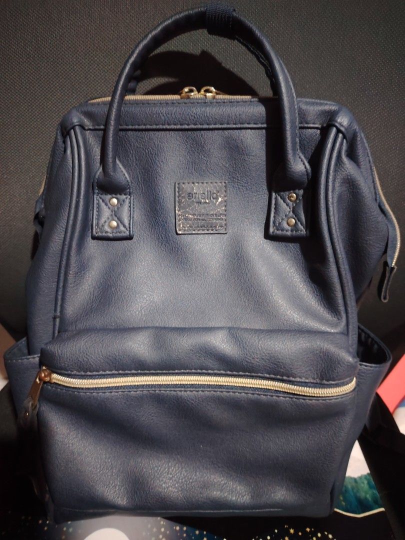 Anello small blue backpack, Women's Fashion, Bags & Wallets, Backpacks on  Carousell