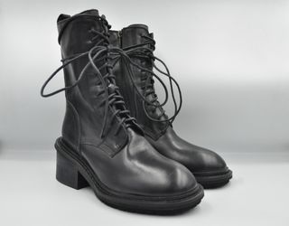 Ann Demeulemeester - Heeled Combat Boots