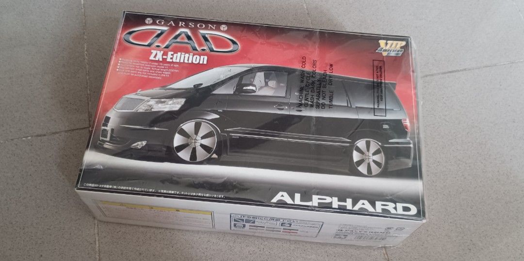 青島ALPHARD D.A.D ZX-Edition モデルキット Aoshima TOYOTA ALPHARD