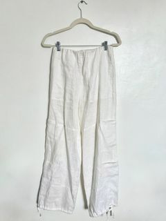 Araw The Line unisex flight pants white linen