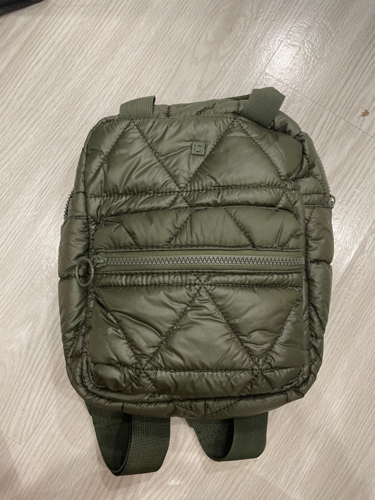 Army Green mini backpack