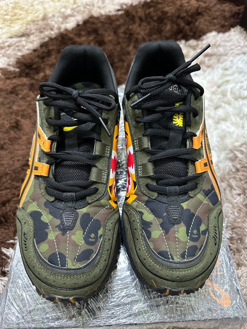 Asics x Bape Gel 1090 Men s Fashion Footwear Sneakers on Carousell