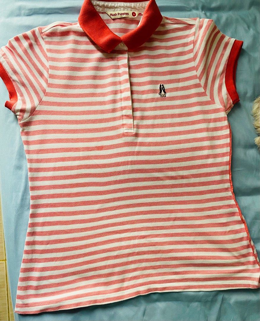 Authentic Hush Puppies Polo Shirt (Category: Shirts) located in Pasig City. Submitted by cathee27 (Listing ID 1307973330, Image 1). Description: Polo Shirt Small Orange Location: Ugong Pasig.
