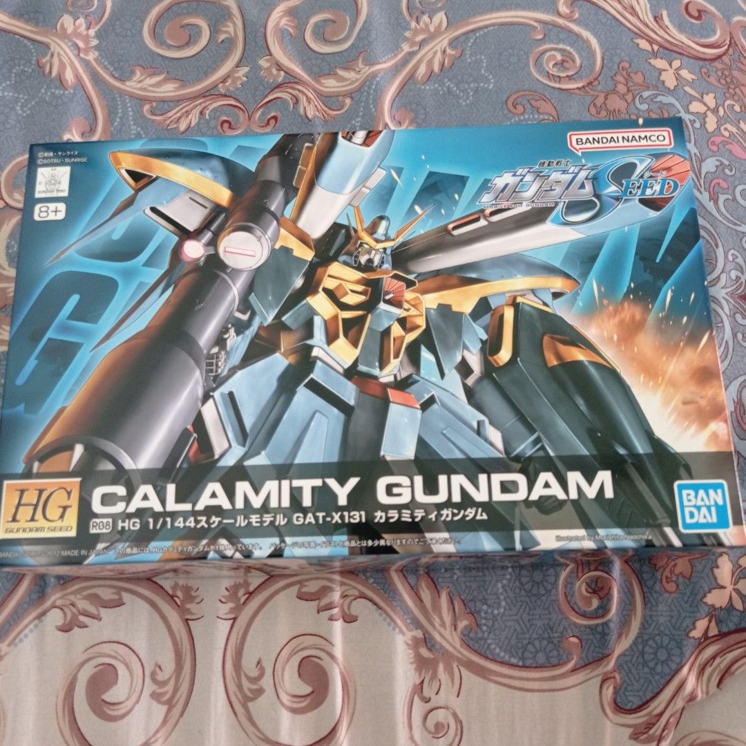 Bandai Calamity High Grade 1/144 HG Gundam mecha robot model kit toys action figure collect (Category: Gundam & Model Kits) located in Cavite. Submitted by danielartifox (Listing ID 1307953527, Image 1). Description: 💛P900 Bandai Calamity High Grade 1/144 Bnew Unbuilt.. Location: Dasmarinas Cavite, Gasso Dbb f.