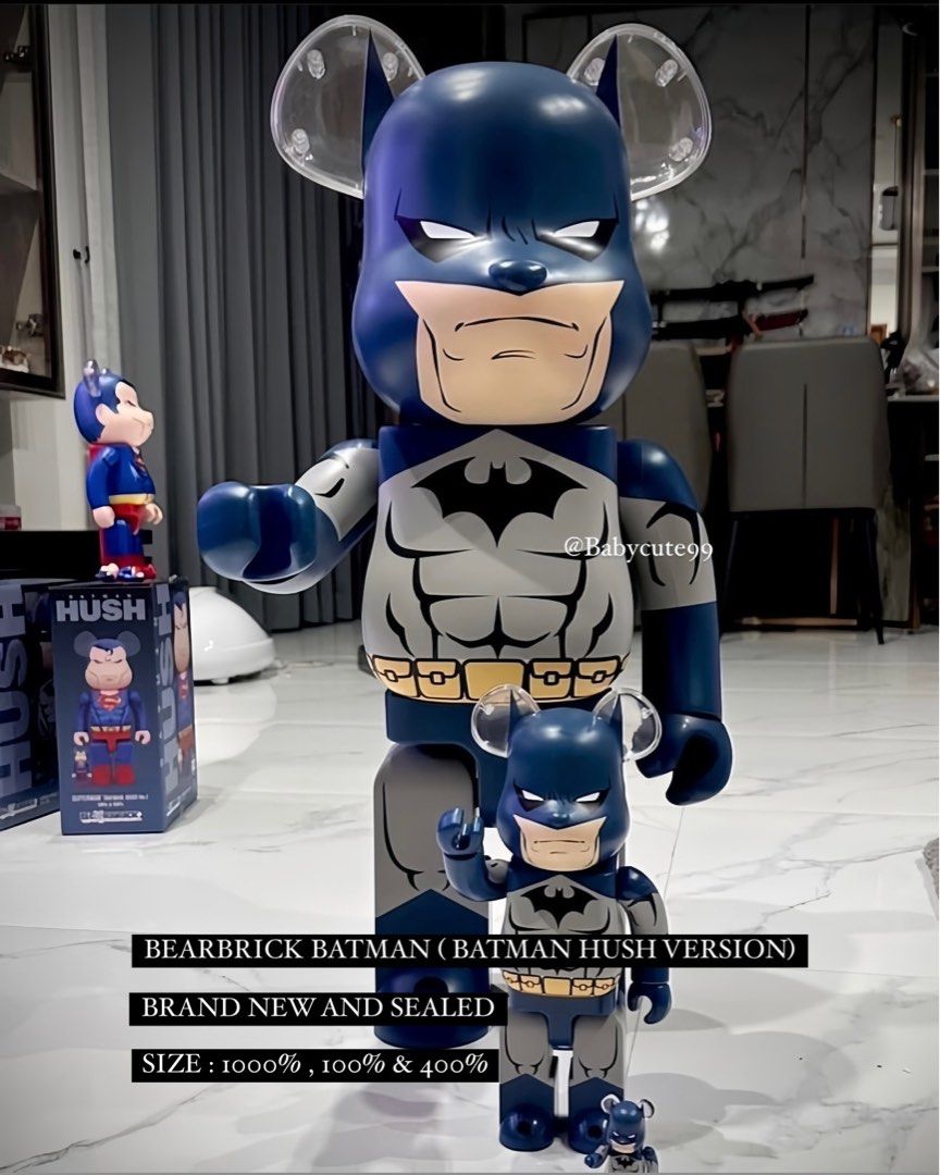 BE@RBRICK BE@RBRICK BATMAN HUSH Pencil 100% ＆ 400% BATMAN HUSH