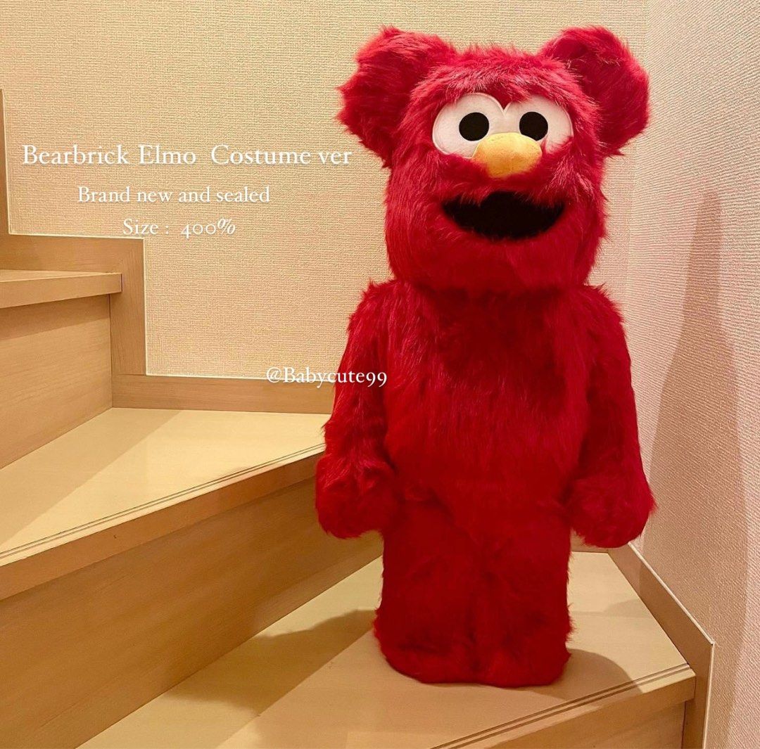 Bearbrick Elmo Costume ver 2.0 400%