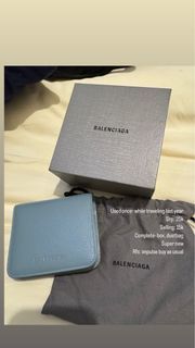 Brand New Balenciaga Compact wallet
