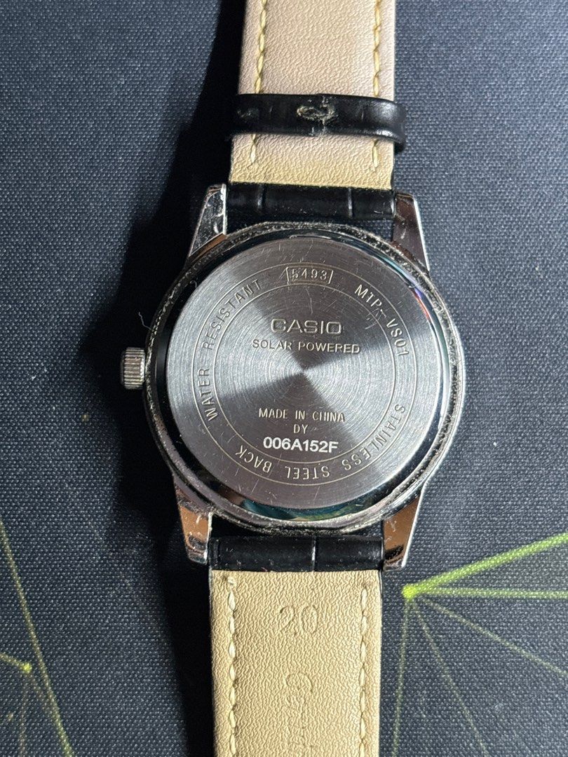 Casio solar powered 5493 top