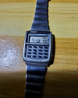 Casio Calculator chronograph