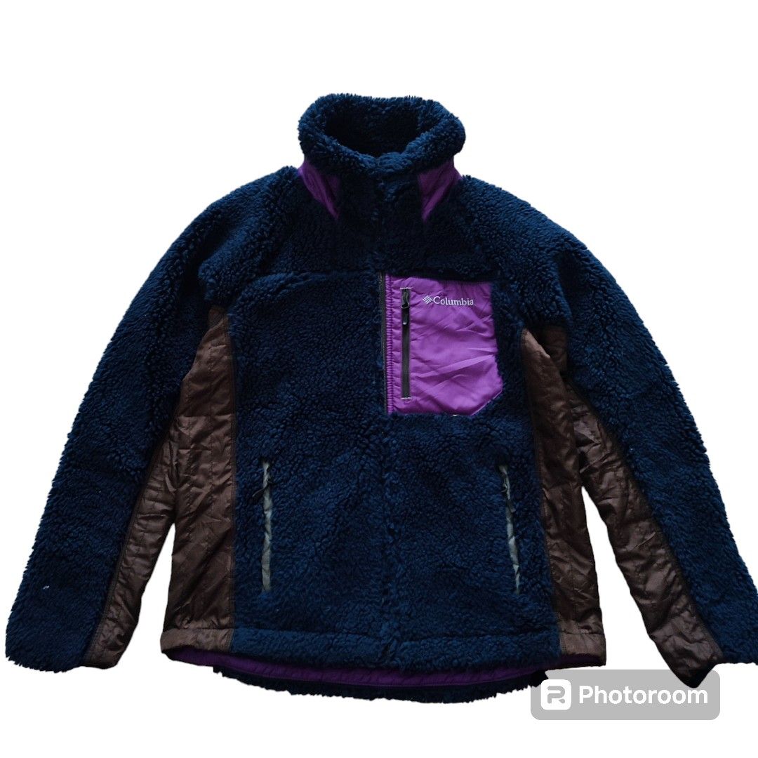 Columbia mountain side fleece jacket discount