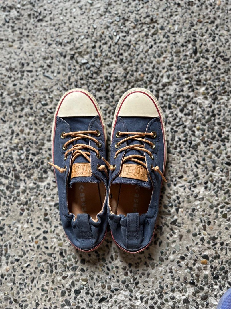 Converse Chuck Taylor All Star Navy Blue Women s Fashion Footwear Sneakers on Carousell