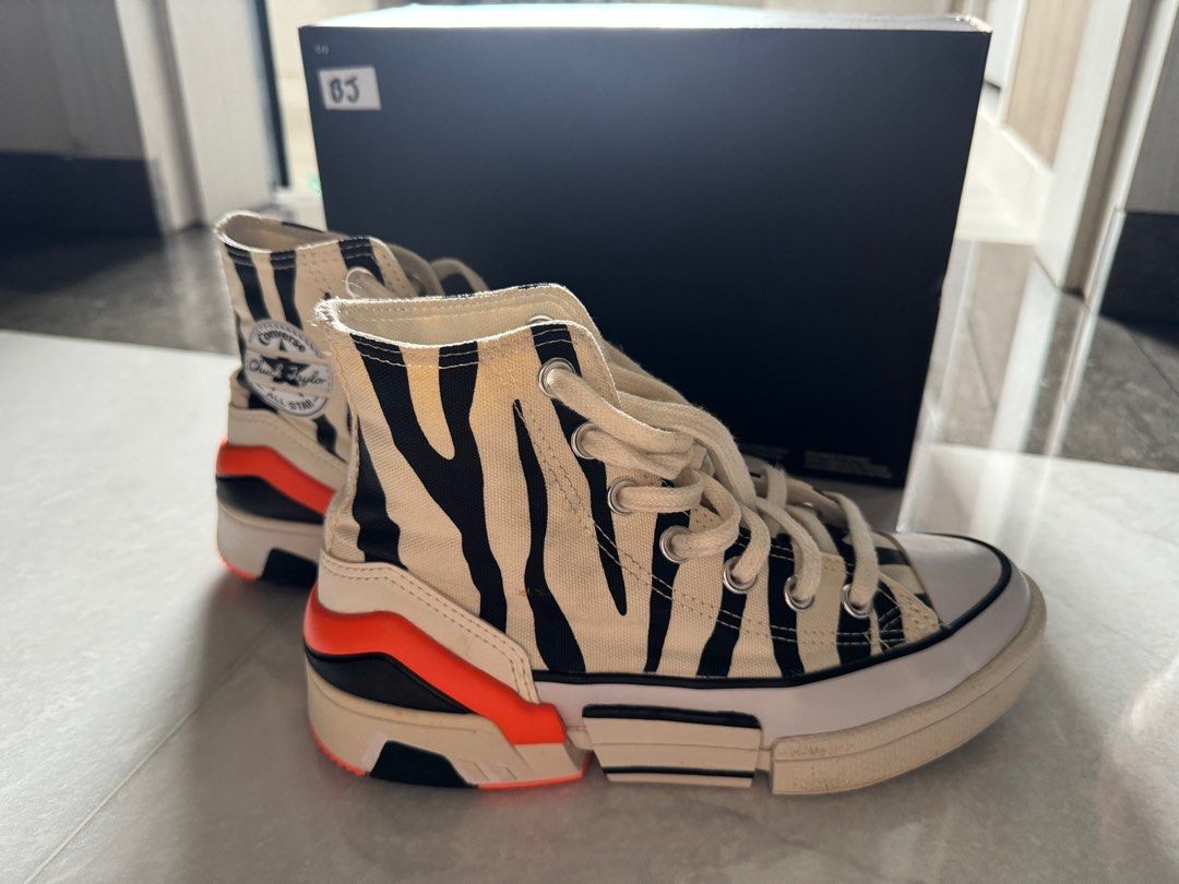Converse Chuck Taylor All Star High Sunblocked Zebra Print