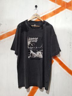 Converse Chuck Taylor Washed Archive Basketball T-Shirt 'Acid Wash Gray' 10022903-A01