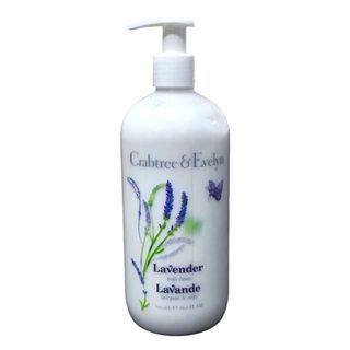 Crabtree & Evelyn Lavender Body Lotion Moisturizer with Pump New 16.9 fl oz