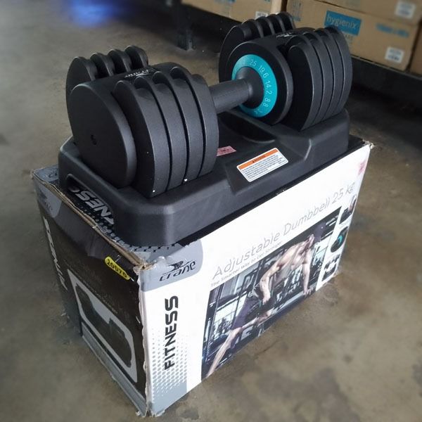 Crane Adjustable Dumbbell 25KG 710552, Sports Equipment, Exercise