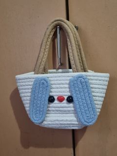 Cute woven handbag