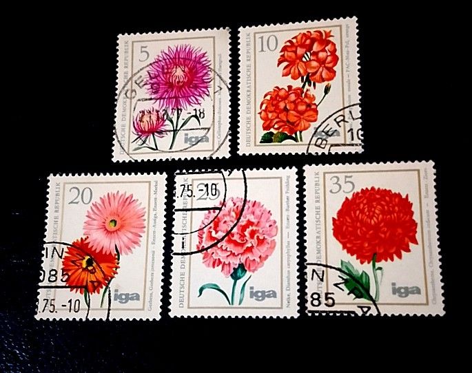 DDR Germany 1975 - Flowers 5v. (used) (Category: Art & Prints) located in Balamban. Submitted by pandastampscebu (Listing ID 1308012353, Image 1). Description: DDR Germany 1975 - Flowers 5v. (used) ₱35. Used. Price : ₱35. LAST PRICE POSTED The price is always for the whole set you see on the picture. GENERAL INFO ------------------------ MAXIMUM RESERVATION = 48 HOURS Shipping fee nationwide with J&T is ₱130. Free shipping for orders of ₱1000+ Mo