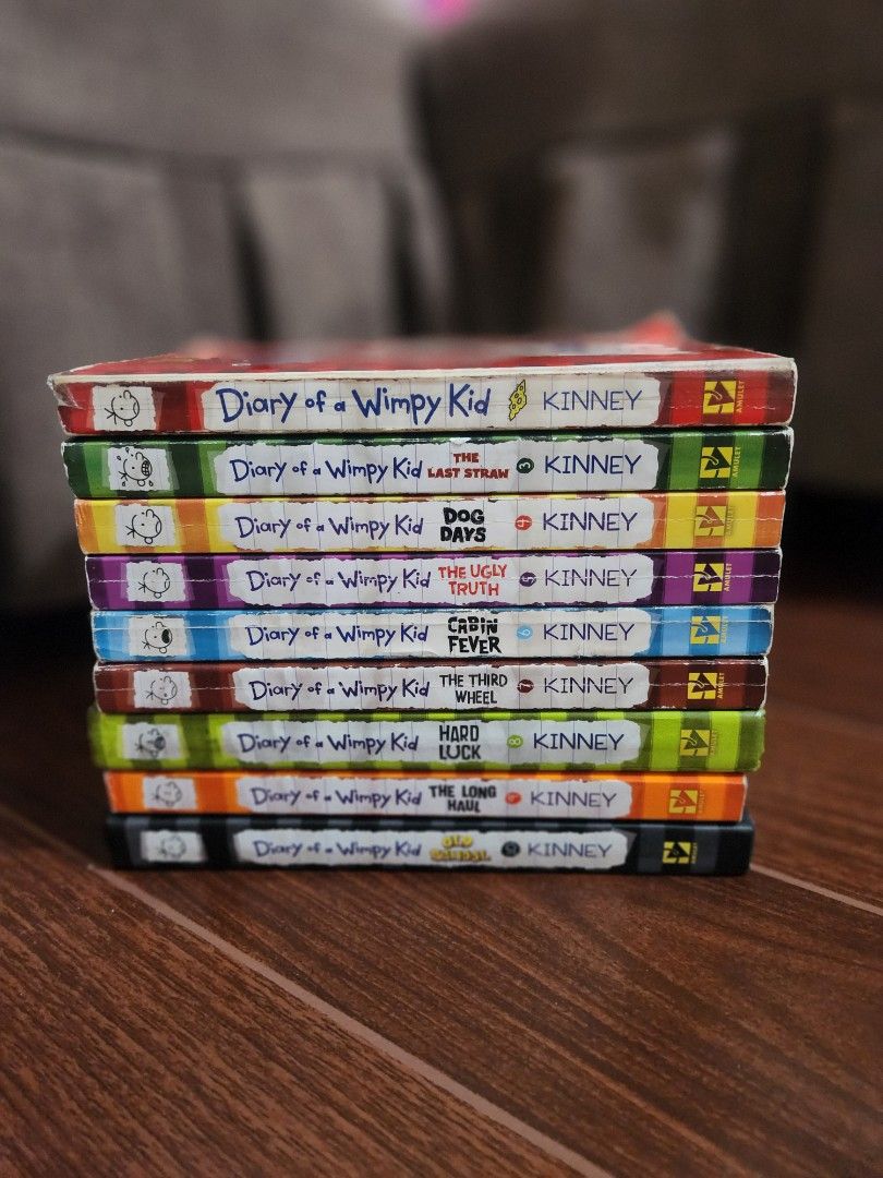 Diary of a Wimpy Kid (Category: Children's Books) located in Manila. Submitted by localstyles (Listing ID 1308010808, Image 1). Description: bundle price in good condtion and some looks brand new.
