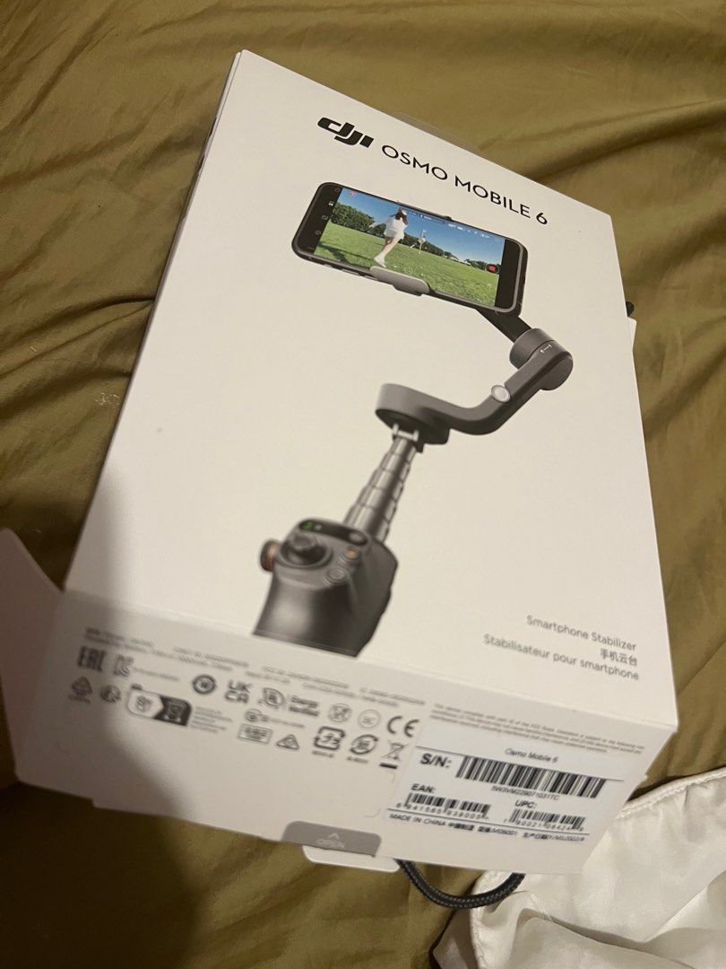 DJI OSMO Mobile 6 (Category: Mounts & Holders) located in Cavite. Submitted by theshoppaholic.mnl (Listing ID 1308050856, Image 1). Description: Barely used! Complete set and guaranteed authentic. Bought this is The Henry’s Camera. Rfs: im using my canon camera more.