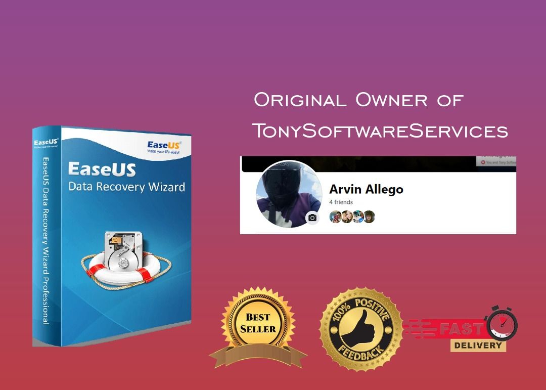 EaseUS Data Recovery Wizard (Category: Software) located in Cavite. Submitted by tonysoftwareservices05 (Listing ID 1308124560, Image 1). Description: Via Email delivery Lifetime no expiry 100% Tested by the clients. We are delivering your product thru email. Our Payment method: Gcash For Positive feedback and proof of transaction you can visit our legit FB page: @TonySoftwareServices - Check our reviews there - not active yet. 2nd FB Page: @Digi