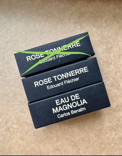 Editions de Parfums Frederic Malle - Rose Tonnerre - 香水香氛噴霧試用裝 旅行裝 (1.2ml) 馥馬爾香水出版社 夜色玫瑰 法國雷霆玫瑰香水 迷你 香水香薰香氛香精 旅行試用噴霧體驗裝 版仔 (1.2毫升)64193274493698110