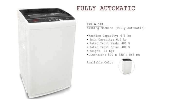 Eureka automatic washing machine (Category: Washing Machines and Dryers) located in Valenzuela. Submitted by everythinguwntishere (Listing ID 1307942362, Image 1). Description: see details in attached picture.