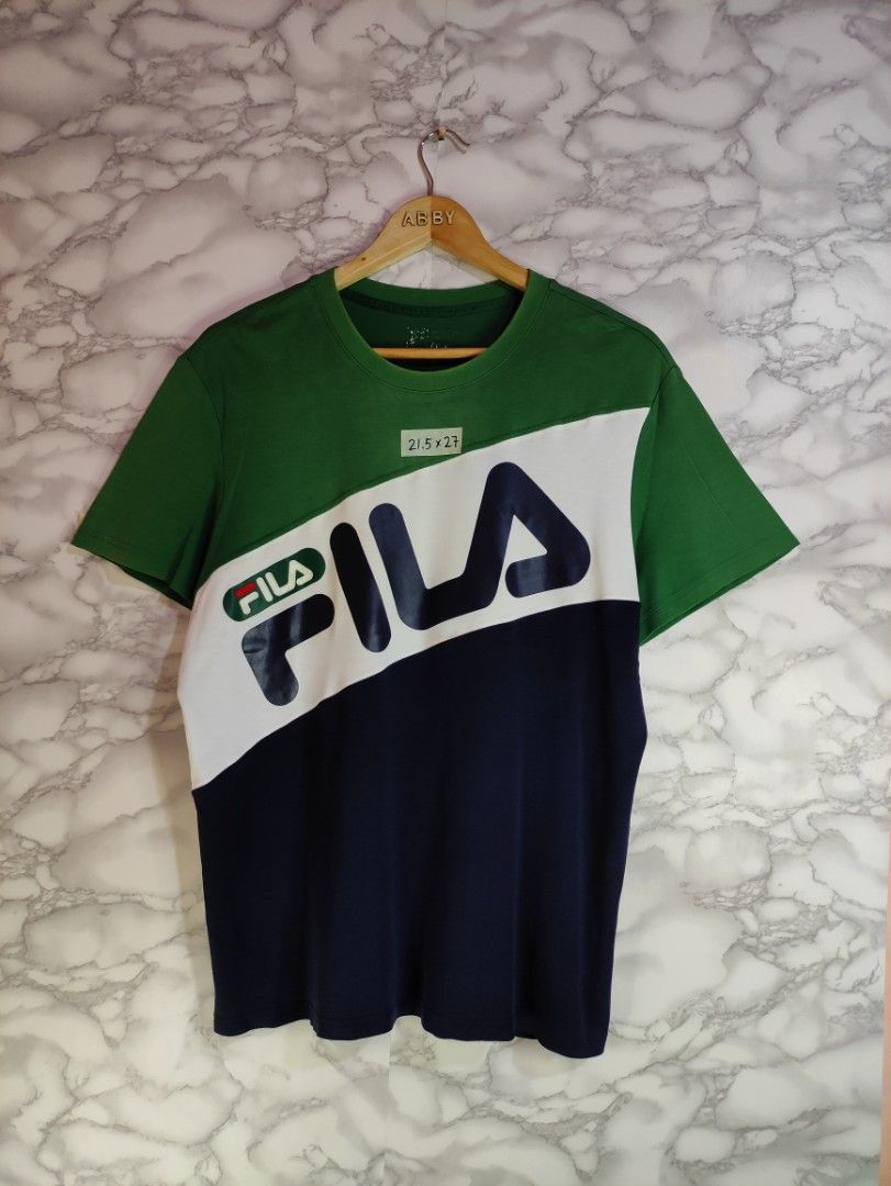 Fila tri color tee new arrivals