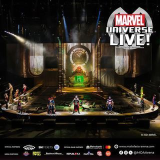 For sale MARVEL UNIVERSE LIVE in-person.  Date of shows: June 13, 3pm 4 tickets available  Upperbox Center  Pm for details